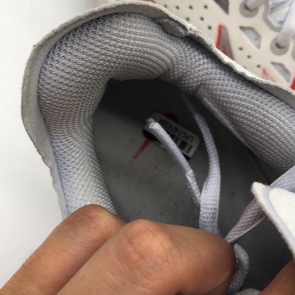 USED Nike Air Zoom GT Cut 3 Summit White Metallic Silver DV2913-101 No Box - Picture 6 of 9